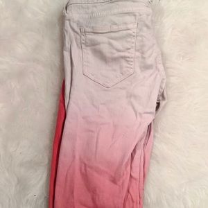 Pink Ombré Arizona Jeans